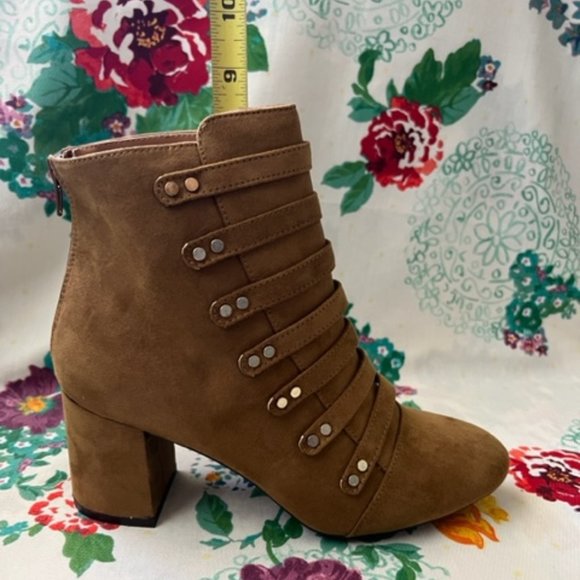 Qupid High Ankle Booties New without Tags never worn size 9 - Picture 4 of 14
